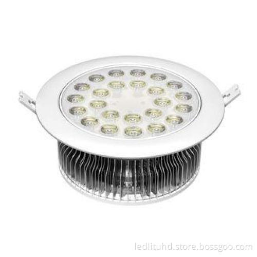 2400lm 24 Watt LED Ceiling Downlights Aluminum Alloy For Je